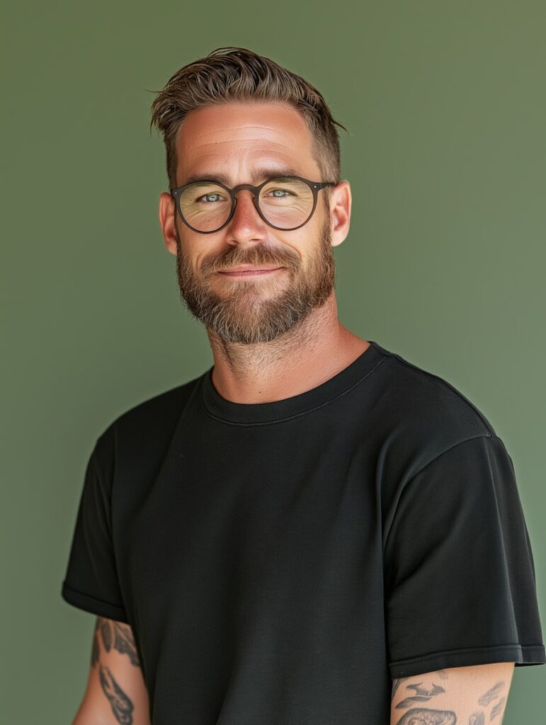 Bearded Man Portrait